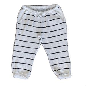 Distressed Capri Sweats